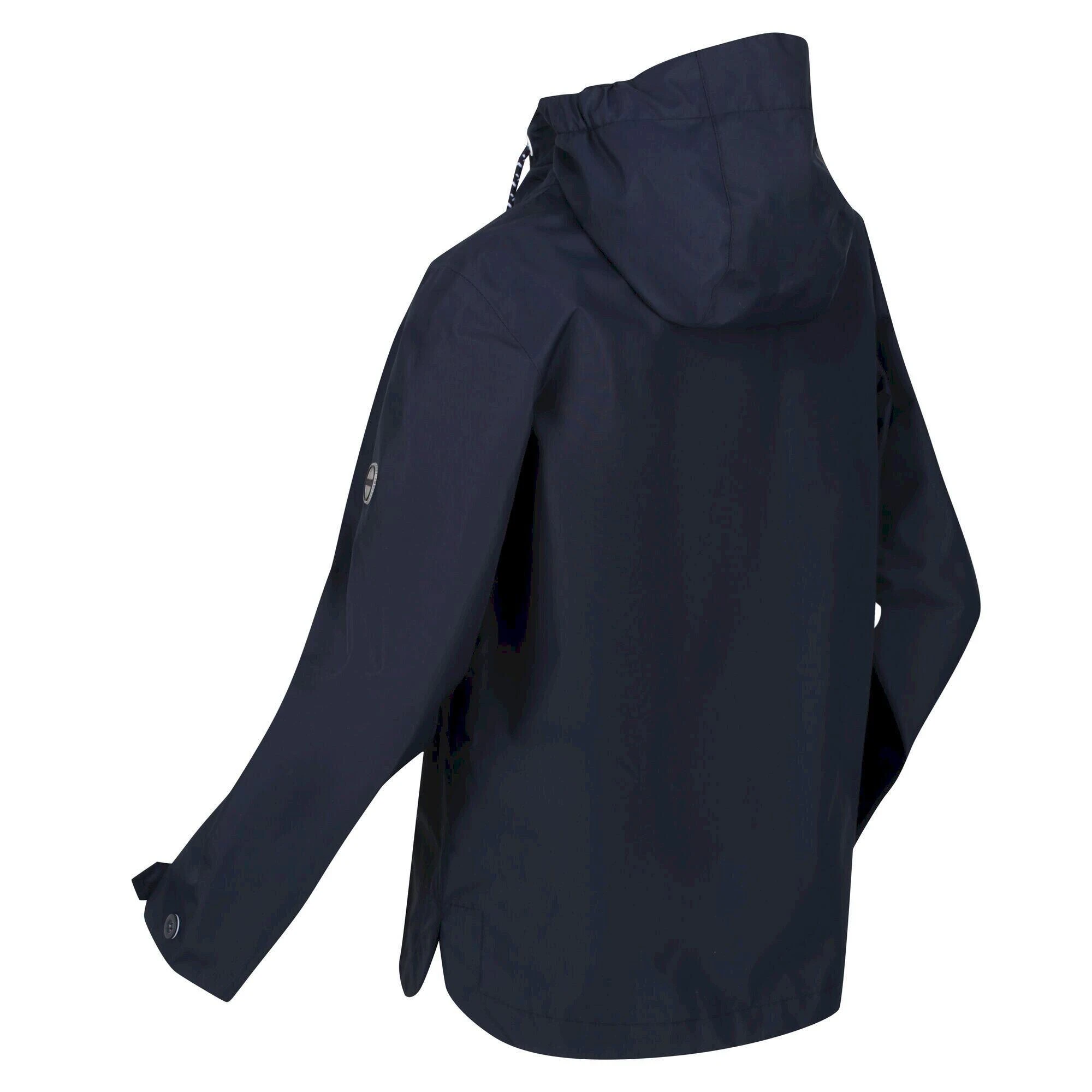 Regatta Childrens/Kids Belladonna Waterproof Jacket (Navy) 6 Regatta Childrens/Kids Belladonna Waterproof Jacket (Navy) - Image 4