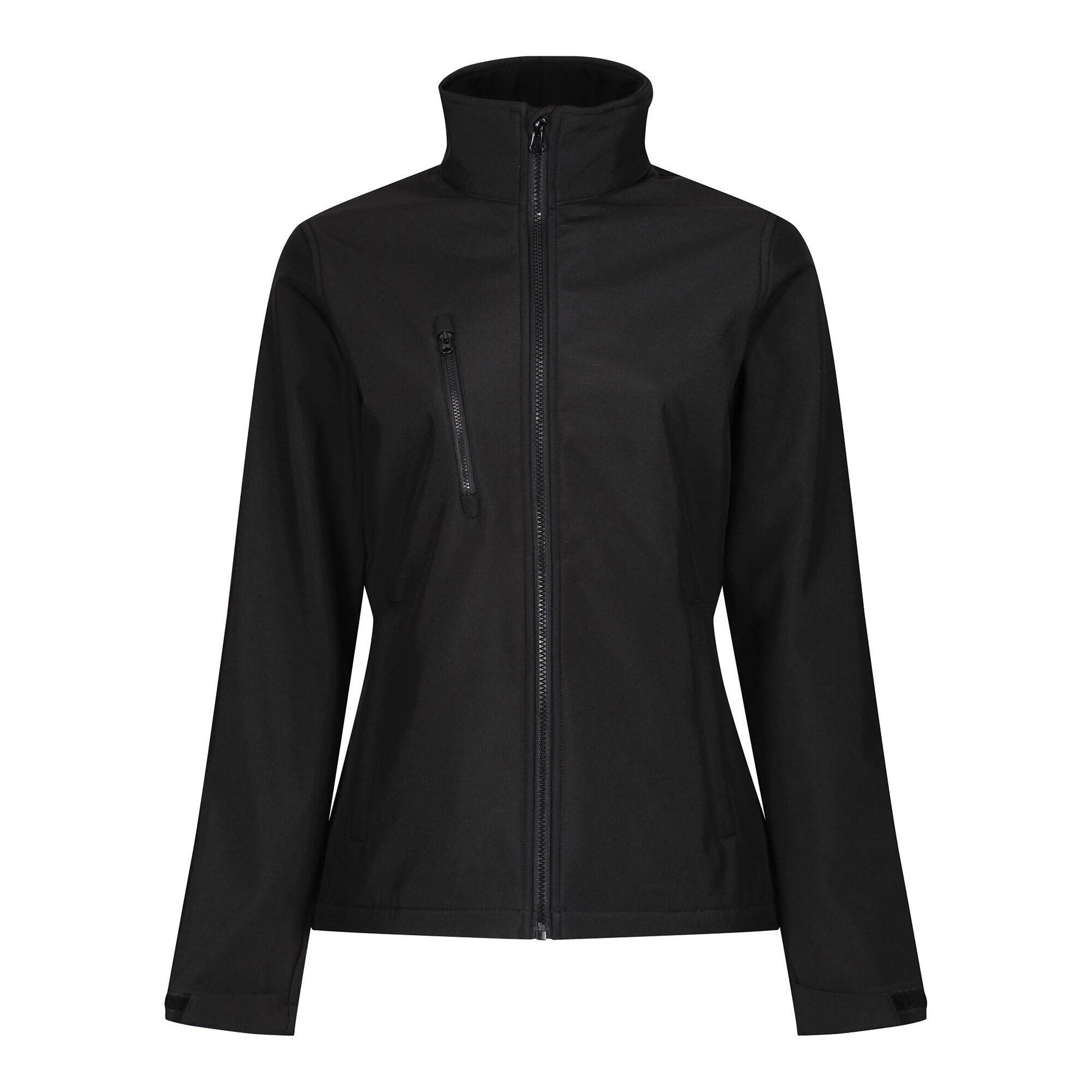 Regatta Womens/Ladies Ablaze 3 Layer Membrane Soft Shell Jacket (Black) 3 Regatta Womens/Ladies Ablaze 3 Layer Membrane Soft Shell Jacket (Black)