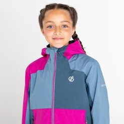 Dare 2b Childrens/Kids In The Lead III Recycled Waterproof Jacket (Black) -jacket shop kcc05ea9564f2b5e80c02defdc1e08d86