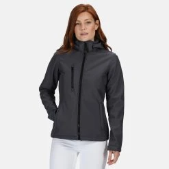 Regatta Womens/Ladies Venturer 3 Layer Membrane Soft Shell Jacket (French Blue/Navy) 37 Regatta Womens/Ladies Venturer 3 Layer Membrane Soft Shell Jacket (French Blue/Navy) -jacket shop kcd6617912e56f28d94201f4c3832e34d