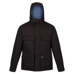 Regatta Mens Raylan Waterproof Jacket (Black)