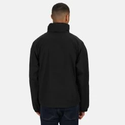 Regatta Mens Pace II Lightweight Waterproof Jacket (Black) -jacket shop kceb29663fae3776b4b3f0d51ade95d49