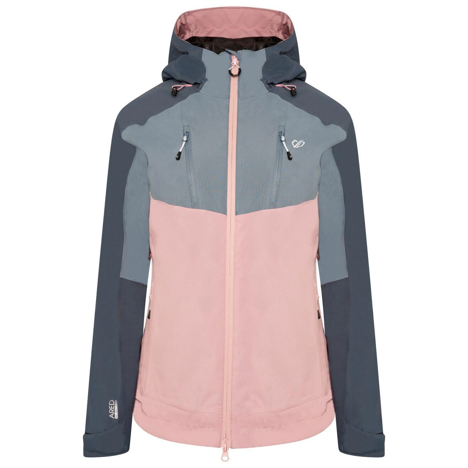 Dare 2b Womens/Ladies Diverse II Waterproof Jacket (Dusty Lavender/Lupine Lavender) 12 Dare 2b Womens/Ladies Diverse II Waterproof Jacket (Dusty Lavender/Lupine Lavender) - Image 10