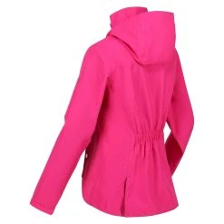Regatta Womens/Ladies Laiyah Waterproof Jacket (Fusion Pink) -jacket shop kcf13711e937d6ccc6d2328de46a17c1b