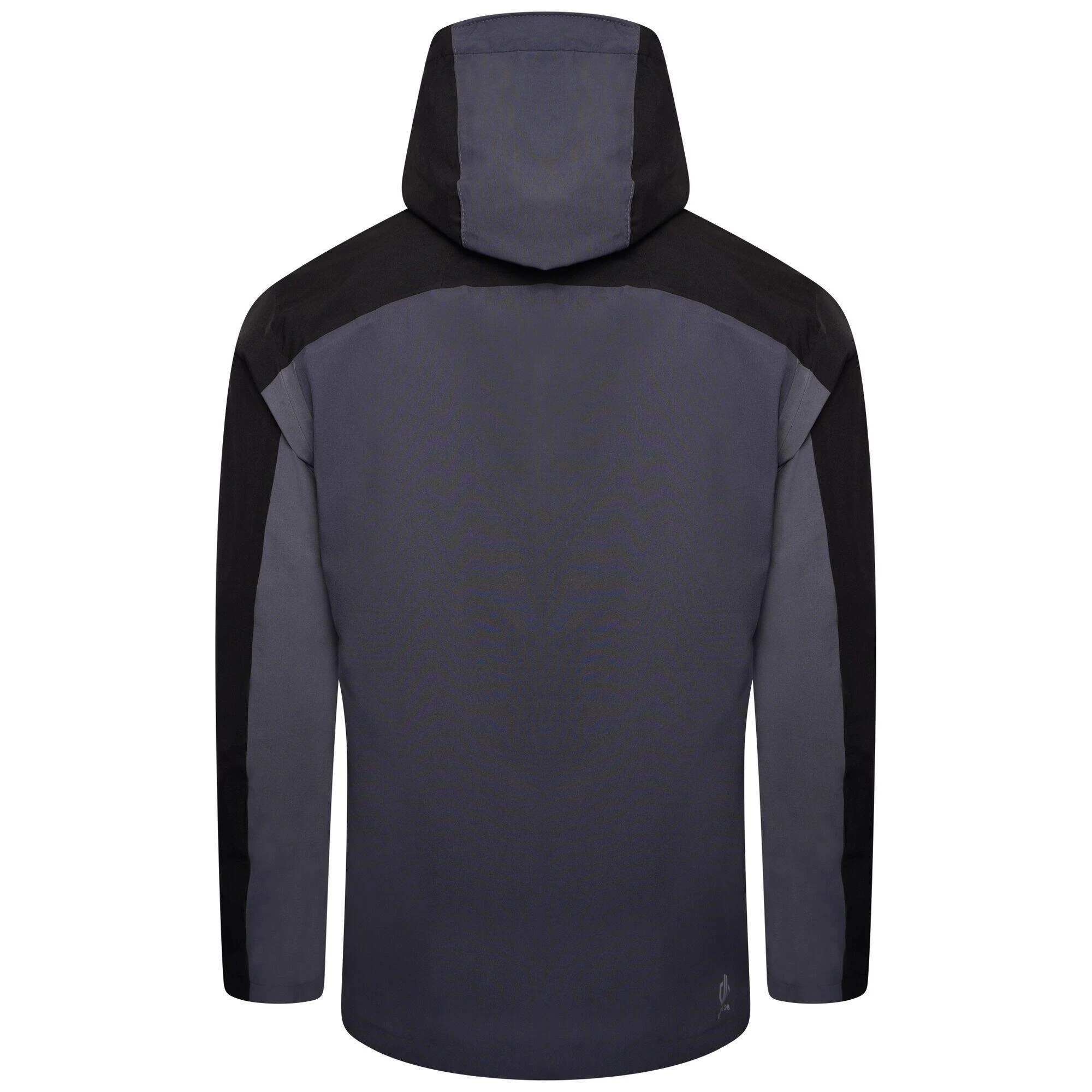 Dare 2b Mens Recode II Waterproof Jacket (Black/Ebony Grey) 4 Dare 2b Mens Recode II Waterproof Jacket (Black/Ebony Grey) - Image 2