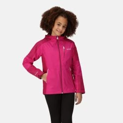 Regatta Calderdale II Kids' Hiking Waterproof Rain Jacket -jacket shop kd022710713fa8dc5cd8cd2faf055dddd