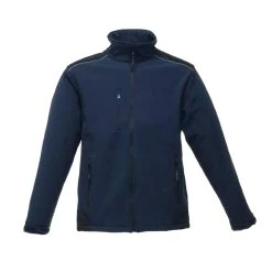 Regatta Mens Sandstorm Workwear Softshell Jacket (Black/Black) -jacket shop kd0eabbba4a34d4579e3431314ab48a4d