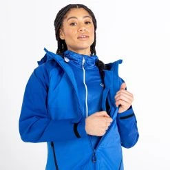 Dare 2b Womens/Ladies Veritas Era Recycled Waterproof Jacket (Earth Rose/Mesa Rose) -jacket shop kd5e3fc6e8e9a7006c6d4c59ab6725263