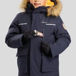 Quechua KIDS’ WARM AND WATERPROOF HIKING PARKA - SH900 -23°C - 7 -jacket shop kd8490e4f8bc205a8a903985579a8801c