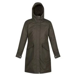 Regatta Womens/Ladies Romine Waterproof Parka (Black) -jacket shop kd8ee71347d0874774942d01fdd1077b3