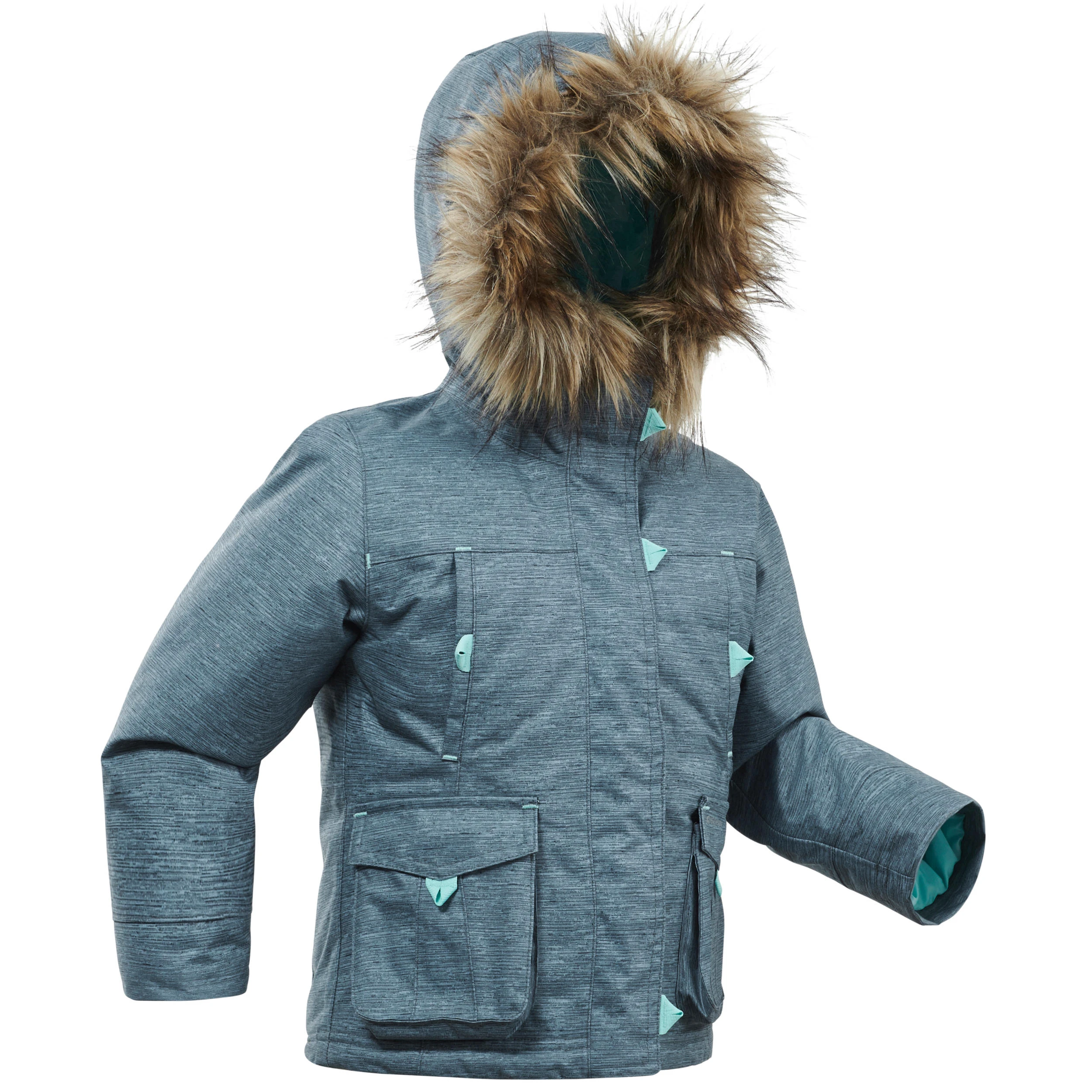 Quechua Kids’ Winter Waterproof Hiking Parka SH500 Ultra-Warm 2 3 Quechua Kids’ Winter Waterproof Hiking Parka SH500 Ultra-Warm 2