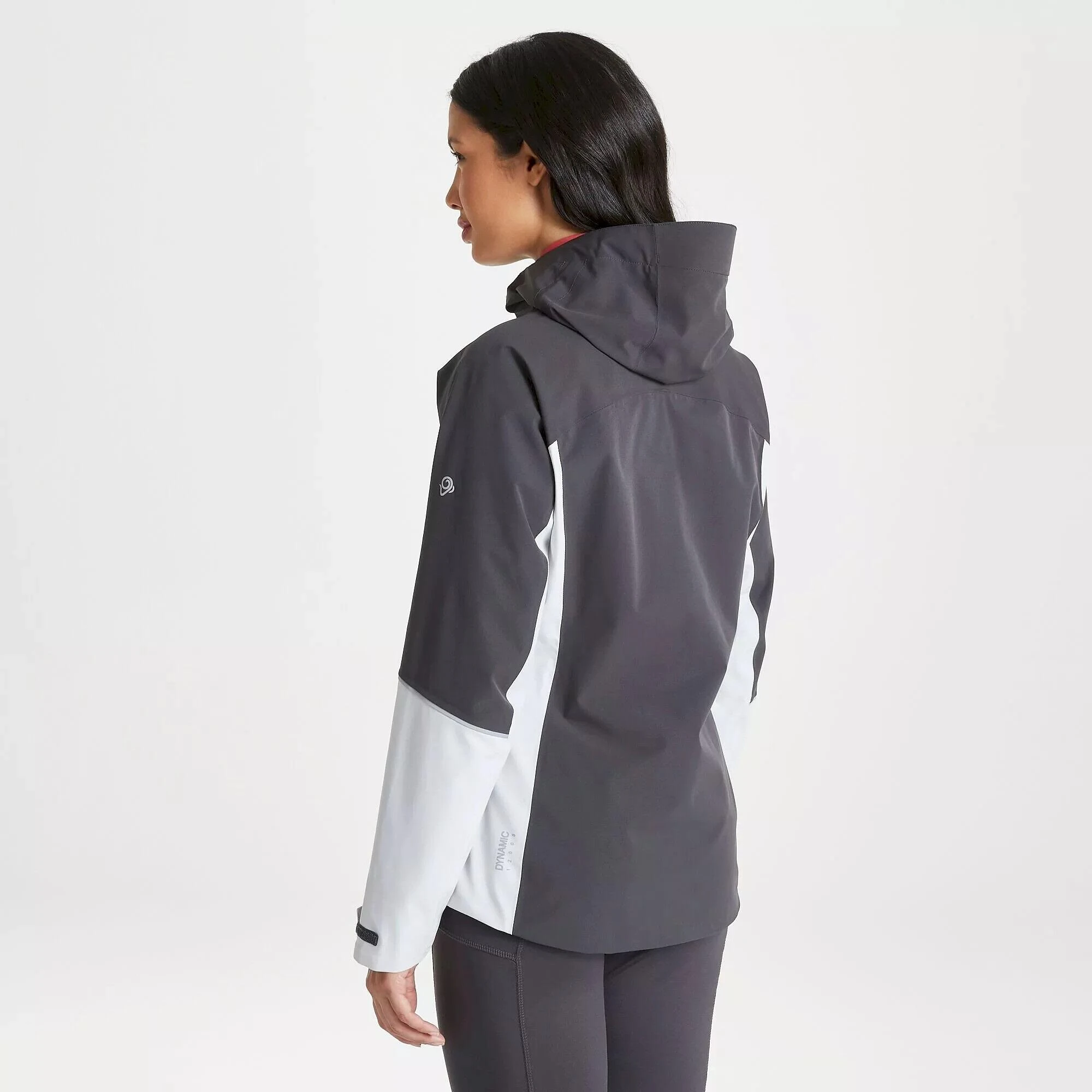 Craghoppers Womens/Ladies Dynamic Waterproof Jacket (Nectar Orange/Blood Orange) 9 Craghoppers Womens/Ladies Dynamic Waterproof Jacket (Nectar Orange/Blood Orange) - Image 7