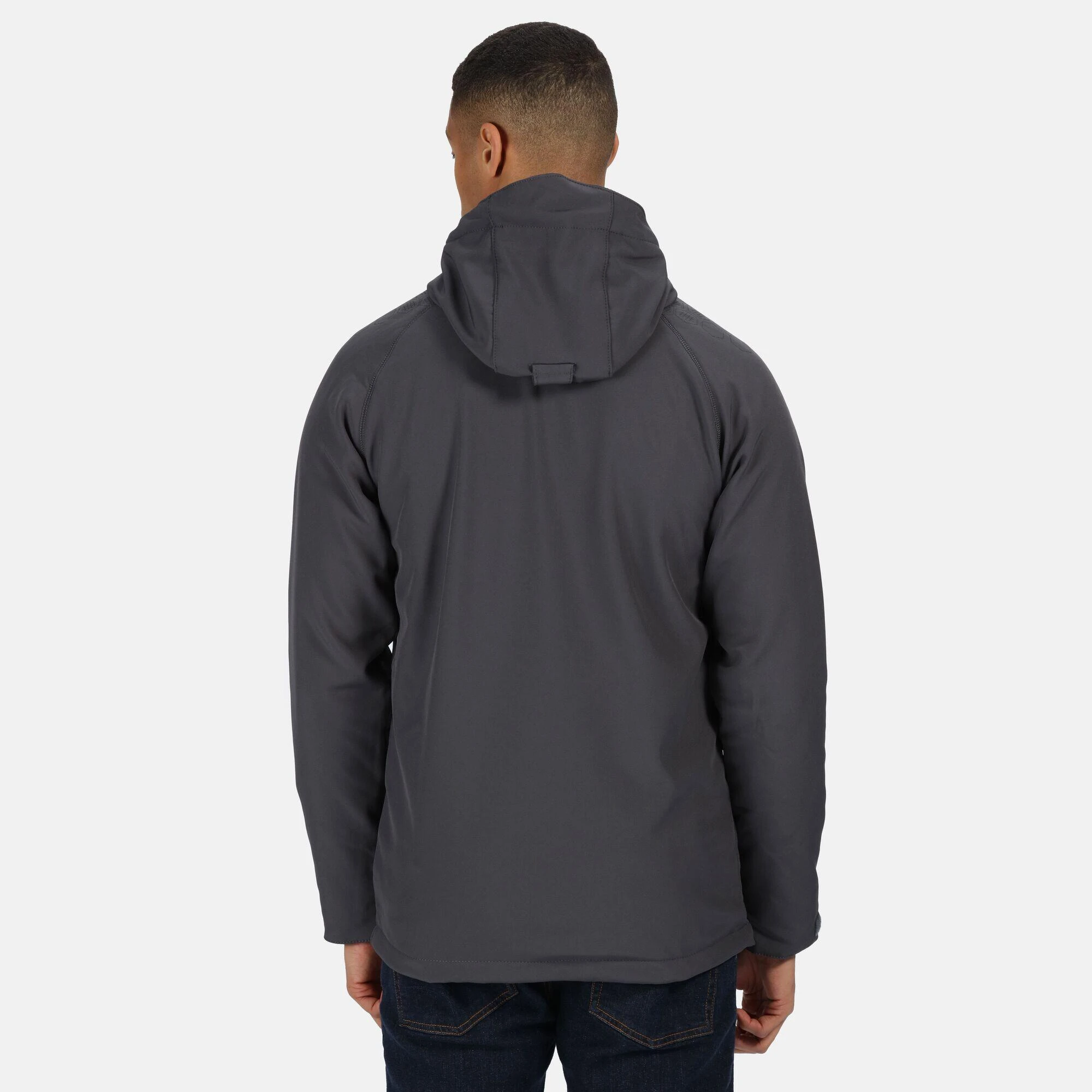 Regatta Mens Repeller XPro Softshell Jacket (Black) 14 Regatta Mens Repeller XPro Softshell Jacket (Black) - Image 12