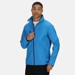 Regatta Mens Ablaze 3 Layer Softshell Jacket (Seal Grey) -jacket shop kdebe24e17c4ddd31db72cc50f0962d11