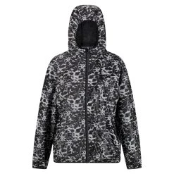 Regatta Womens/Ladies Serenton Ink Blot Waterproof Jacket (Monochrome)