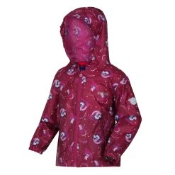 Regatta Childrens/Kids Peppa Pig Packaway Waterproof Jacket (Raspberry Radiance) -jacket shop ke00aaba5e8849aabfe6f3c23bd2792d8