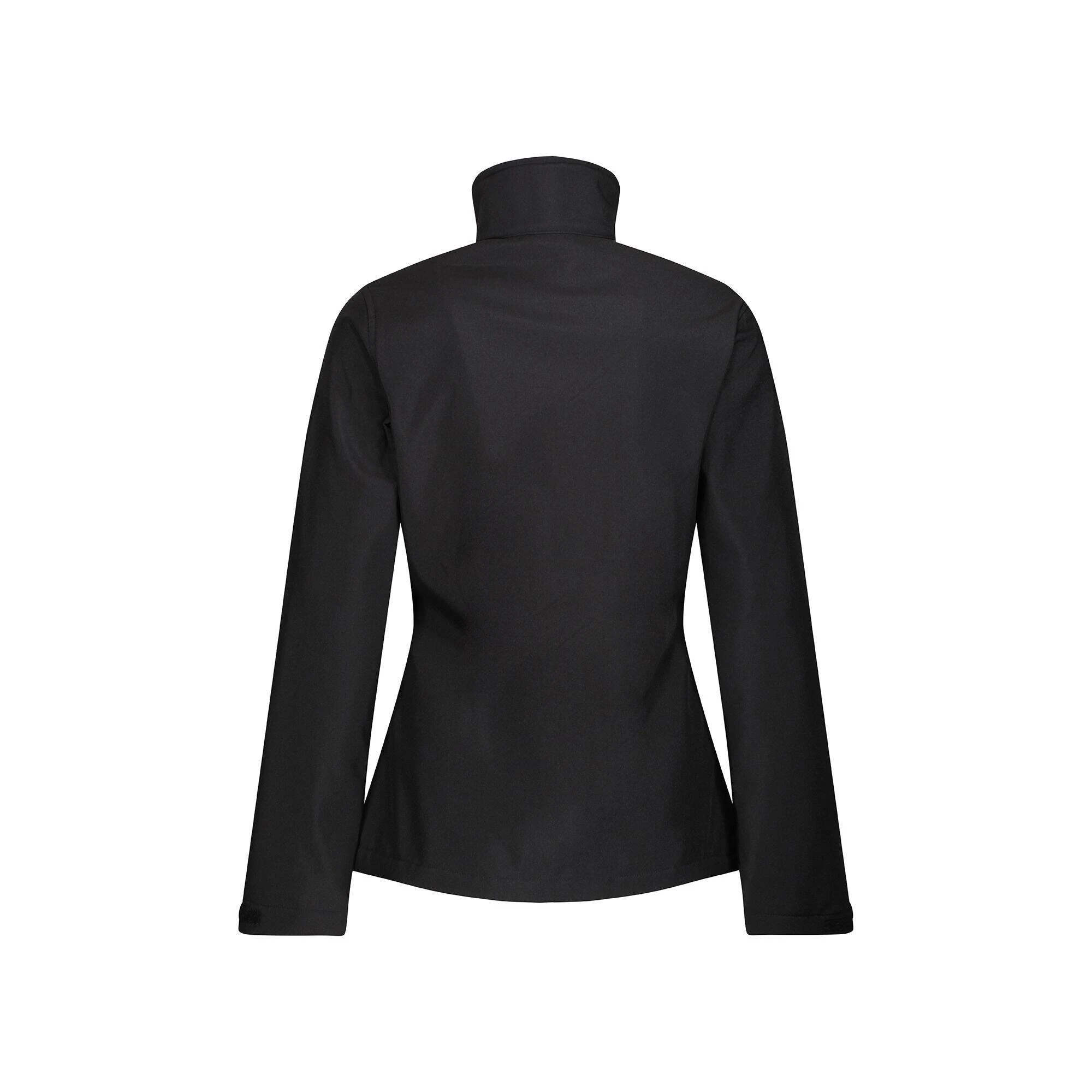 Regatta Womens/Ladies Ablaze 3 Layer Membrane Soft Shell Jacket (Black) 4 Regatta Womens/Ladies Ablaze 3 Layer Membrane Soft Shell Jacket (Black) - Image 2