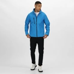 Regatta Mens Ablaze 3 Layer Softshell Jacket (Seal Grey) -jacket shop ke1730cfeb56ed3e95c727598488e3cb8