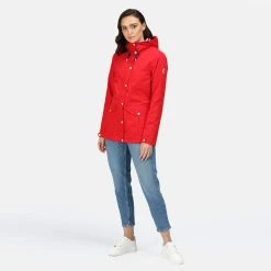 Regatta Womens/Ladies Phoebe Waterproof Jacket (True Red) 17 Regatta Womens/Ladies Phoebe Waterproof Jacket (True Red) -jacket shop ke306002206e57996aeb17207e3be3338