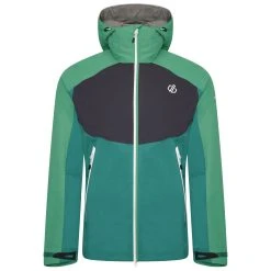 Dare 2b Mens Touchpoint Waterproof Jacket (Ultramarine Green/Ebony)