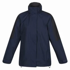 Regatta Womens/Ladies Defender III 3In1 Jacket (Waterproof & Windproof) (Black/Sealgrey) -jacket shop ke42fad5abbf936628932757c77118d40