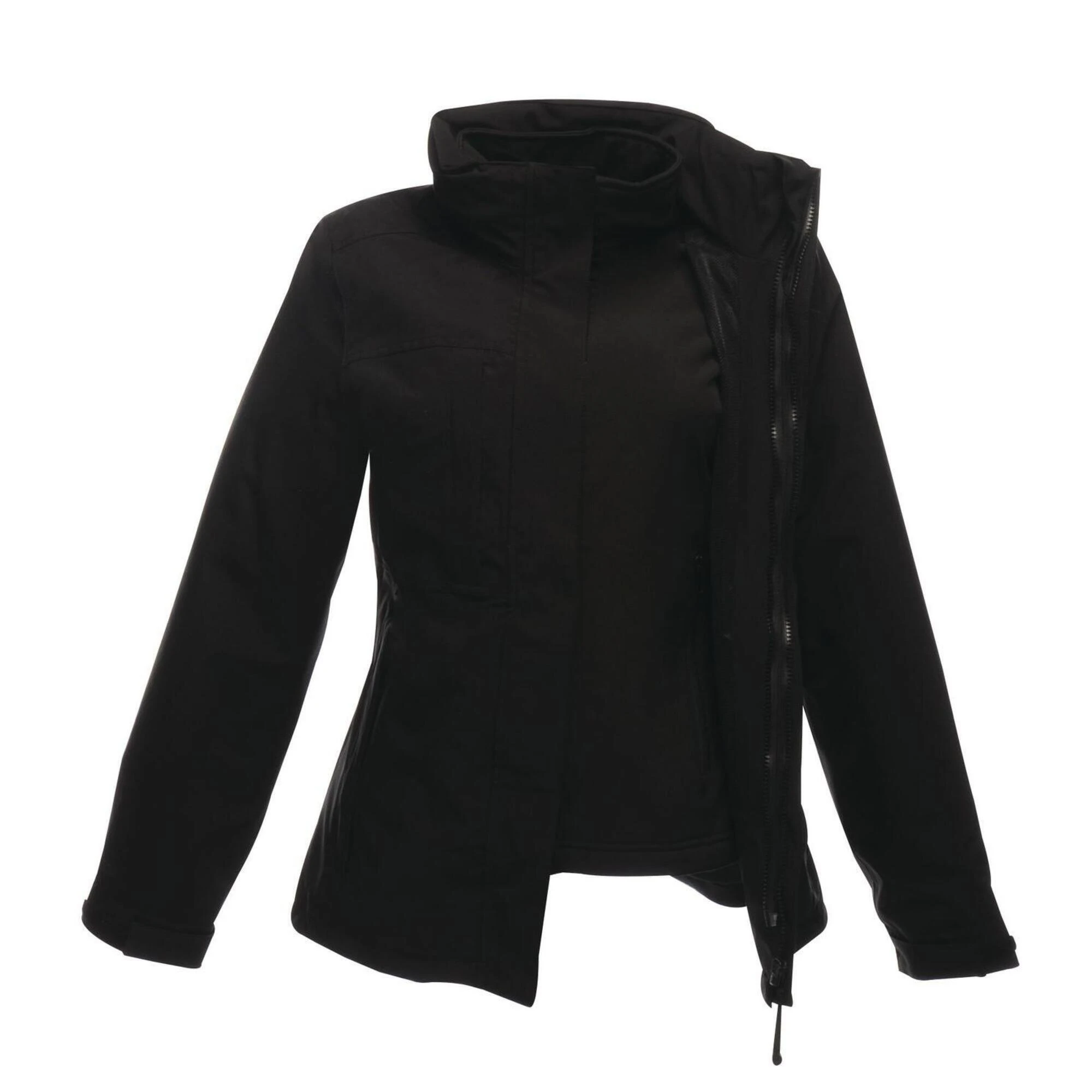 Regatta Professional Womens/Ladies Kingsley 3in1 Waterproof Jacket (Black) 4 Regatta Professional Womens/Ladies Kingsley 3in1 Waterproof Jacket (Black) - Image 2