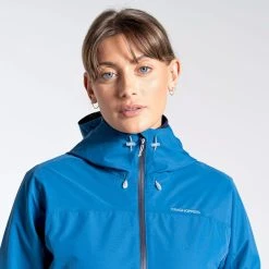 Craghoppers Womens/Ladies Loretta Waterproof Jacket (Yale Blue) 10 Craghoppers Womens/Ladies Loretta Waterproof Jacket (Yale Blue) -jacket shop ke5b099411953c5f260dd2246f6627755