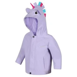 Regatta Childrens/Kids Unicorn Waterproof Jacket (Lilac) -jacket shop ke62765f1044c897501a7fe8606dbcf61