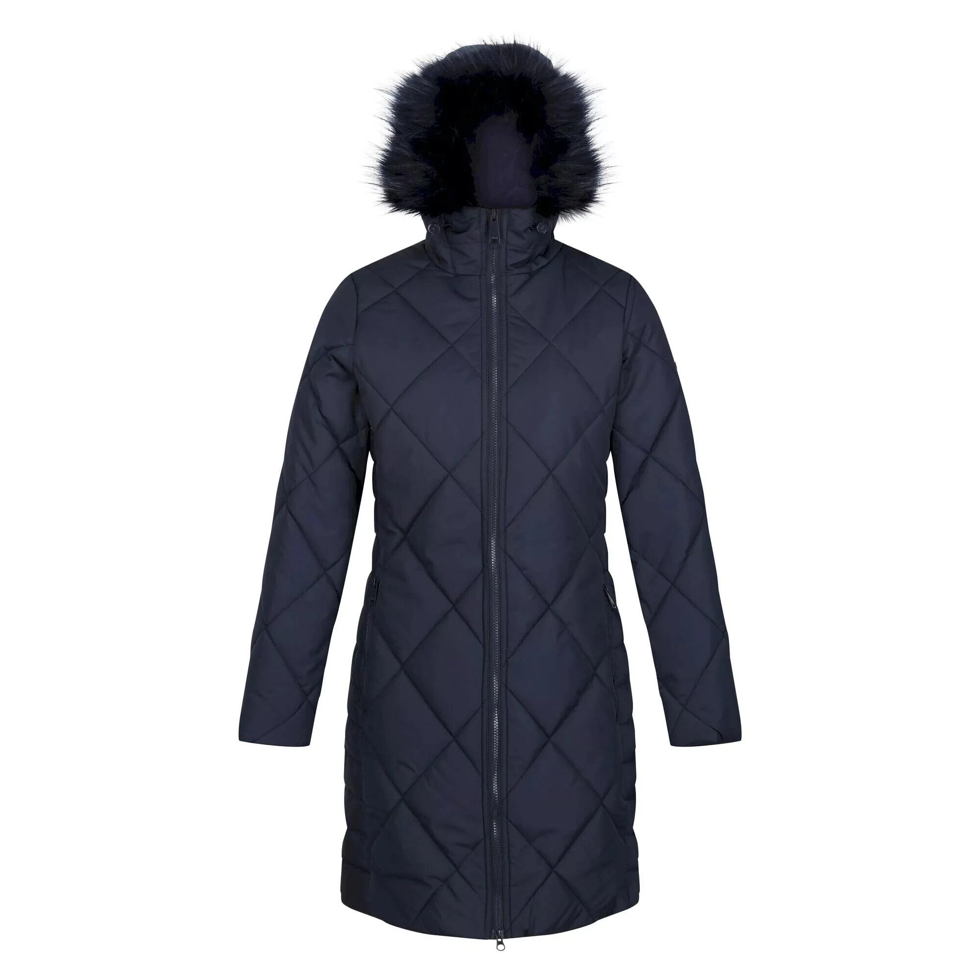 Regatta Womens/Ladies Fritha II Insulated Parka (Cabernet) 12 Regatta Womens/Ladies Fritha II Insulated Parka (Cabernet) - Image 10