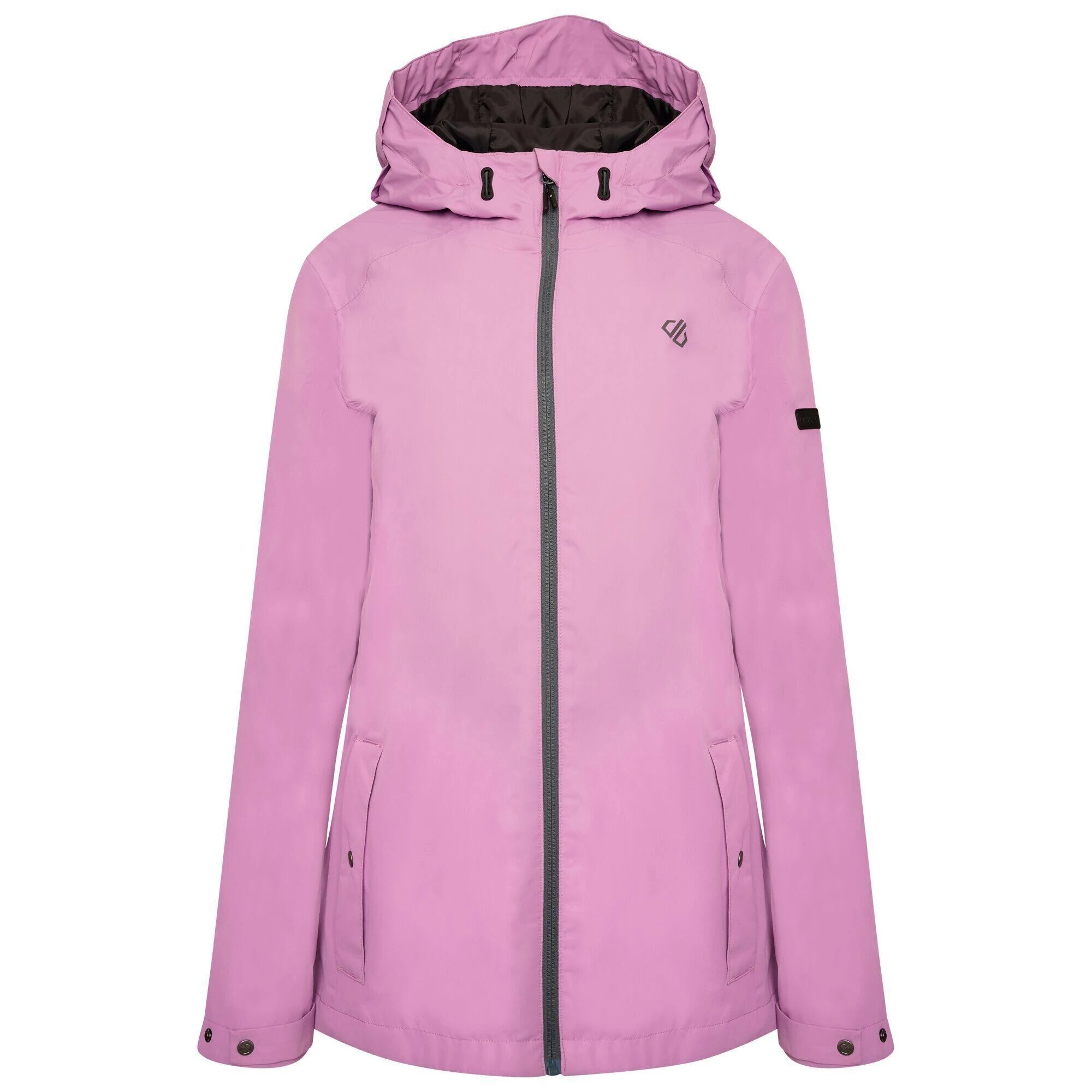 Dare 2b Womens/Ladies Already Recycled Waterproof Jacket (Dusty Lavender) 3 Dare 2b Womens/Ladies Already Recycled Waterproof Jacket (Dusty Lavender)
