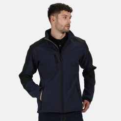 Regatta Mens Hydroforce Soft Shell Jacket (Seal Grey/Black) -jacket shop ke72ca36085ab6f2f5521015ec203c3b8