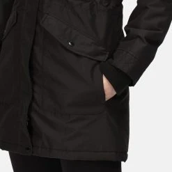 Regatta Womens/Ladies Samiyah Insulated Parka (Black) 18 Regatta Womens/Ladies Samiyah Insulated Parka (Black) -jacket shop ke8f5ca97a09ef9cd5729bb8c60057e1d