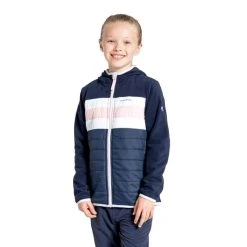 Craghoppers Childrens/Kids Brady Padded Jacket (Blue Navy/Spruce Green) -jacket shop kecb764f16c6bdb83fa9f2f87cfdf7547