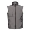 Regatta Mens Octagon II Printable Soft Shell Bodywarmer (Seal Grey/Black)