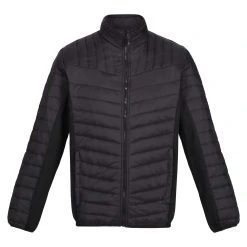 Regatta Mens Tourer Hybrid Padded Jacket (Black)