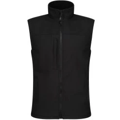 Regatta Mens Flux Softshell Bodywarmer / Sleeveless Jacket Water Repellent And Wind