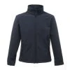 Regatta Professional Mens Classic 3 Layer Zip Up Softshell Jacket (Navy/Seal Grey)