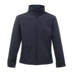 Regatta Professional Mens Classic 3 Layer Zip Up Softshell Jacket (Navy/Seal Grey)