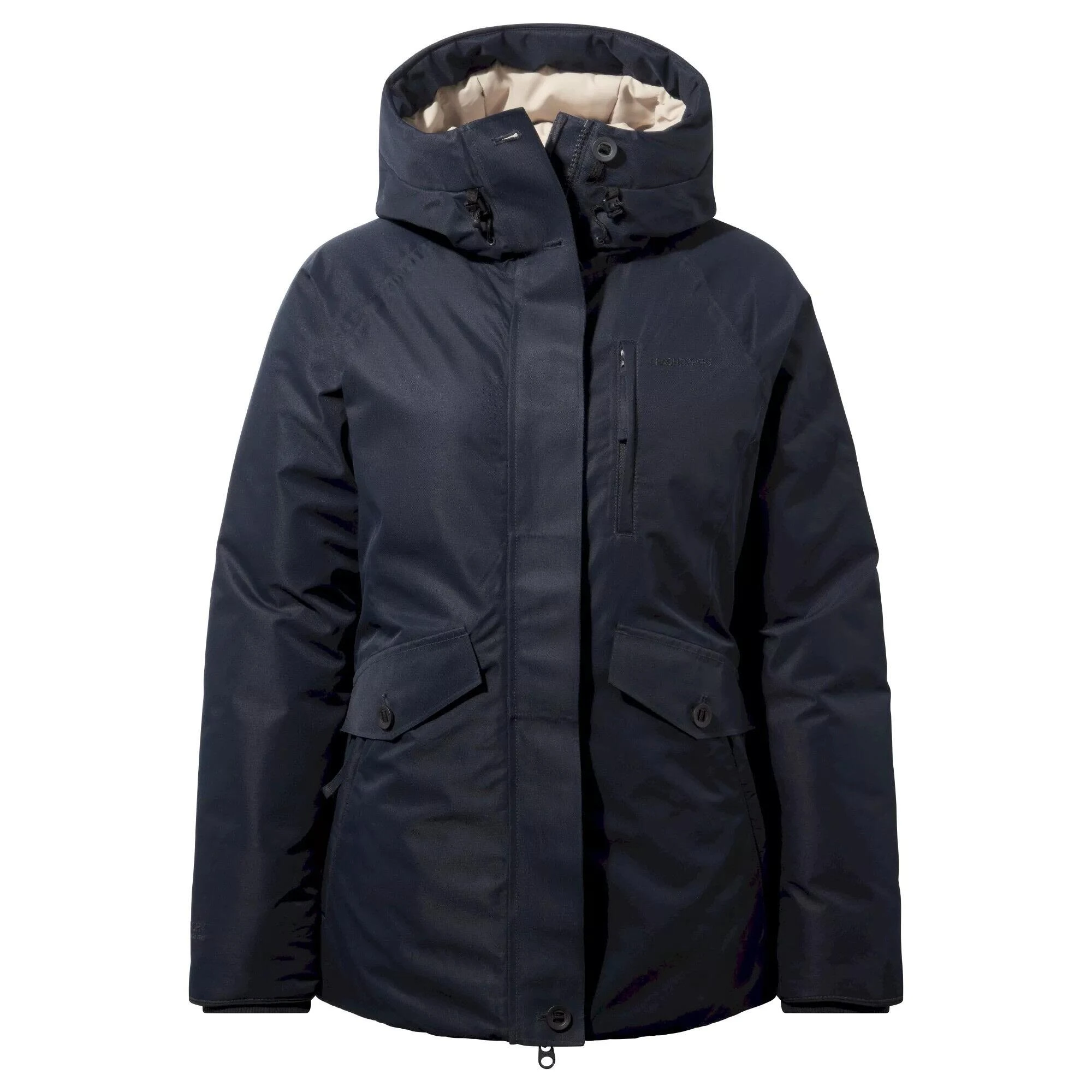 Craghoppers Womens/Ladies Bronn Waterproof Jacket (Blue Navy) 3 Craghoppers Womens/Ladies Bronn Waterproof Jacket (Blue Navy)