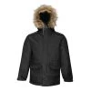 Regatta Childrens Cadet Parka Jacket (Black) -jacket shop kf67e2b4de9c7253df33fd2136dbcf272