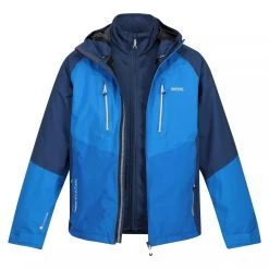 Regatta Mens Sacramento VIII Waterproof Jacket (Black/Dark Grey) -jacket shop kf701ba16779c443b070e54ad4b334569