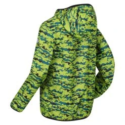 Regatta Childrens/Kids Lever Camo Packaway Waterproof Jacket (Bright Kiwi) 13 Regatta Childrens/Kids Lever Camo Packaway Waterproof Jacket (Bright Kiwi) -jacket shop kf718f3fc7dc561542b0fc8ceed95b9c1