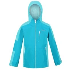 Regatta Childrens/Kids Calderdale II Waterproof Jacket (Black/Seal Grey) -jacket shop kf942445cfd396c3e20597160e48161f4