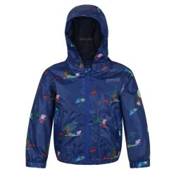 Regatta Childrens/Kids Muddy Puddle Peppa Pig Hooded Waterproof Jacket (Oxford Blue) -jacket shop kf9466bd8ff5d4f8e3b101367487e185e