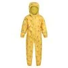 Regatta Childrens/Kids Pobble Peppa Pig Floral Waterproof Puddle Suit (Maize Yellow) -jacket shop kfa083e76a1b5d285978fa7f7118498fe
