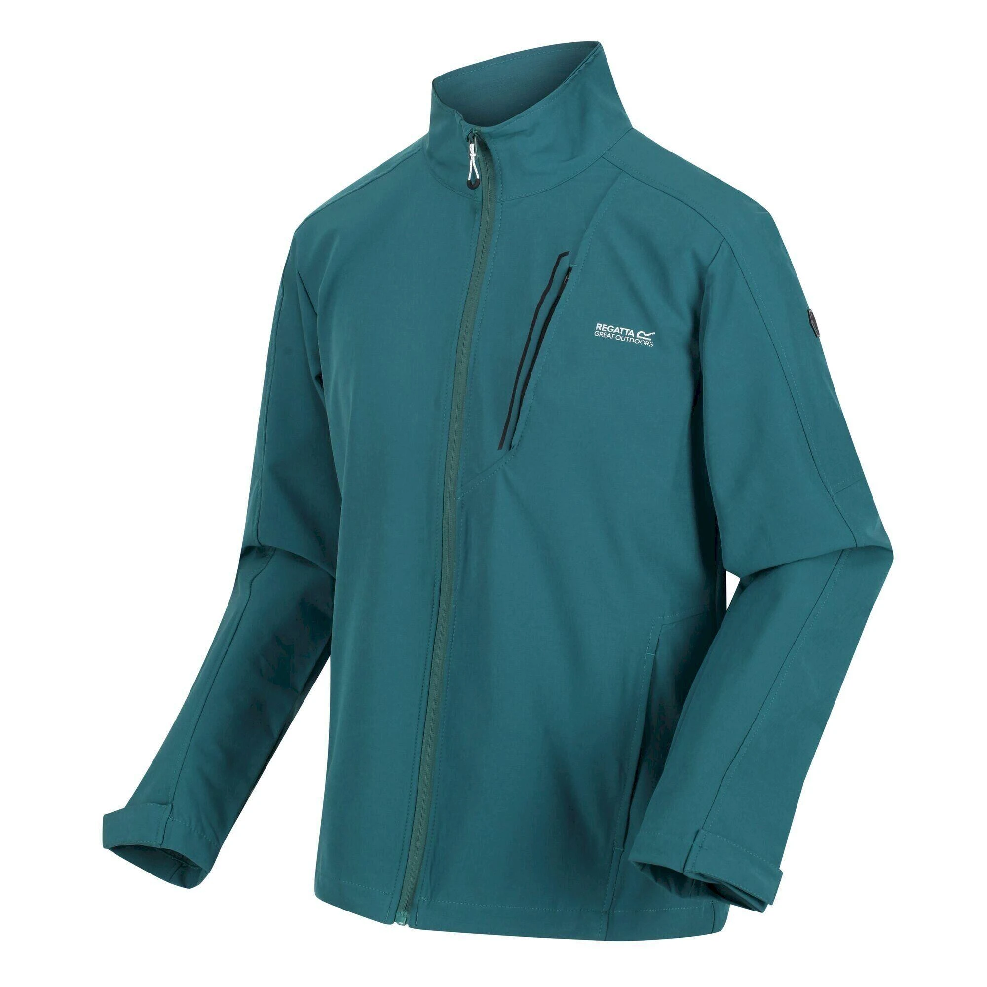Regatta Mens Nantfeld Soft Shell Jacket (Pacific Green) 6 Regatta Mens Nantfeld Soft Shell Jacket (Pacific Green) - Image 4
