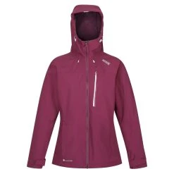 Regatta Womens/Ladies Britedale Waterproof Jacket (Plum Jam) -jacket shop kfb9d8c36579a0a1e2393082b473b0199