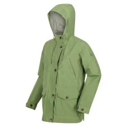 Regatta Womens/Ladies Nahla Waterproof Jacket (Green Fields) -jacket shop kfbd92e2b2a38a2cedf4f49646841b888
