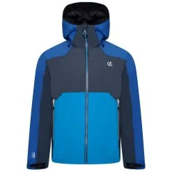 Dare 2b Mens Touchpoint II Waterproof Jacket (Burnt Salmon/Stellar Blue) -jacket shop kfda975f49a21200b1aa9b04e8703f07c